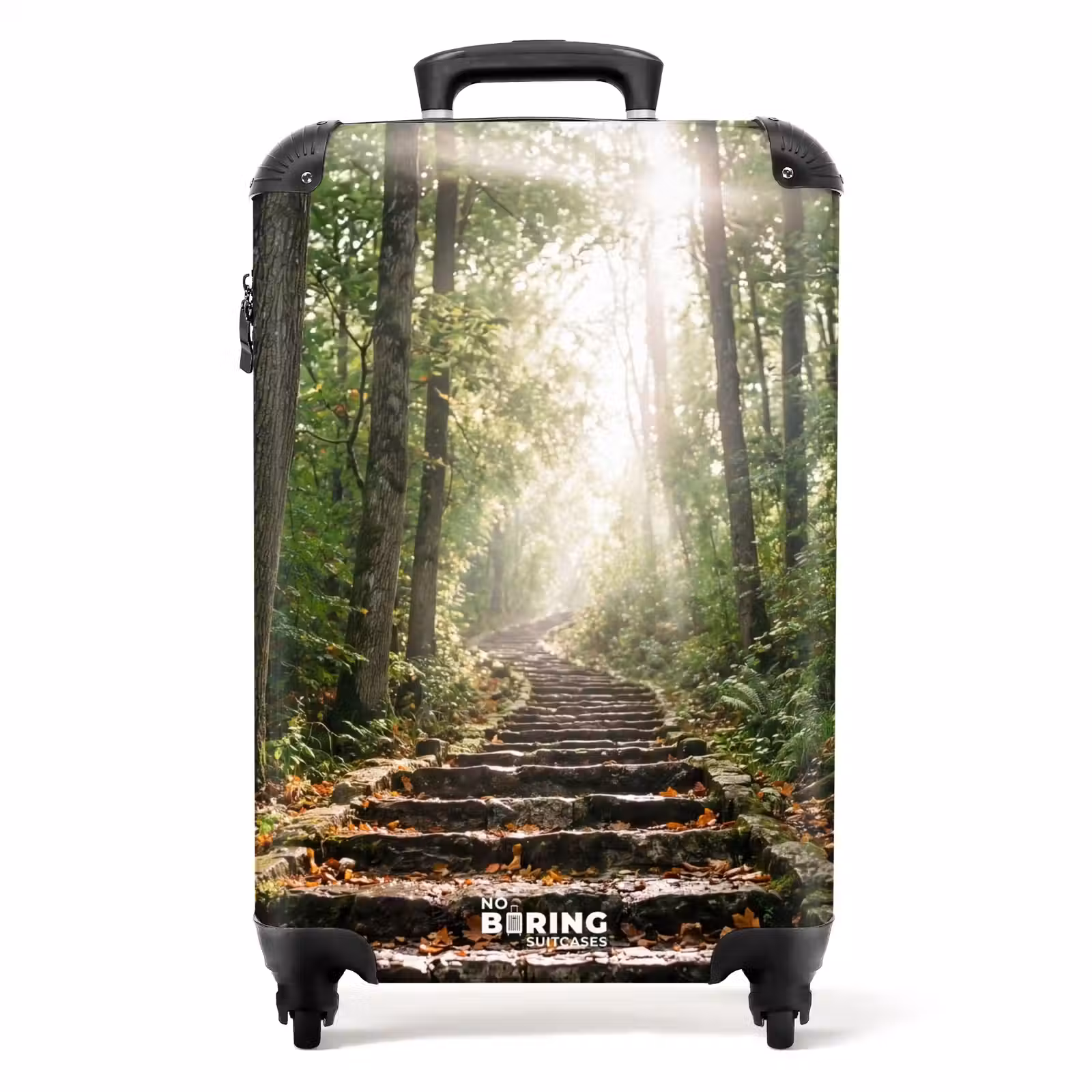 Koffer - Steine – Treppe – Wald – Natur — 1