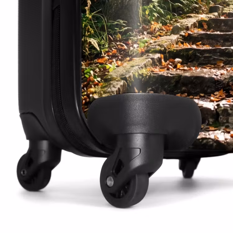Koffer - Steine – Treppe – Wald – Natur — 7