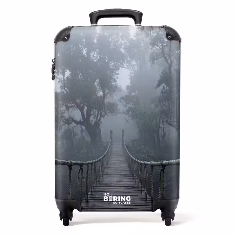 Koffer - Brücke – Dschungel – Nebel – Natur — 1