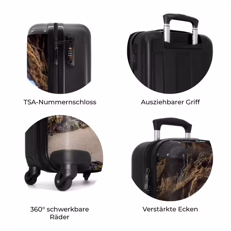 Koffer - Höhle – Strand – Meer – Blau — 8
