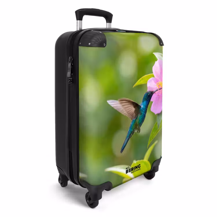 Koffer - Kolibri – Blume – Natur – Grün — 2