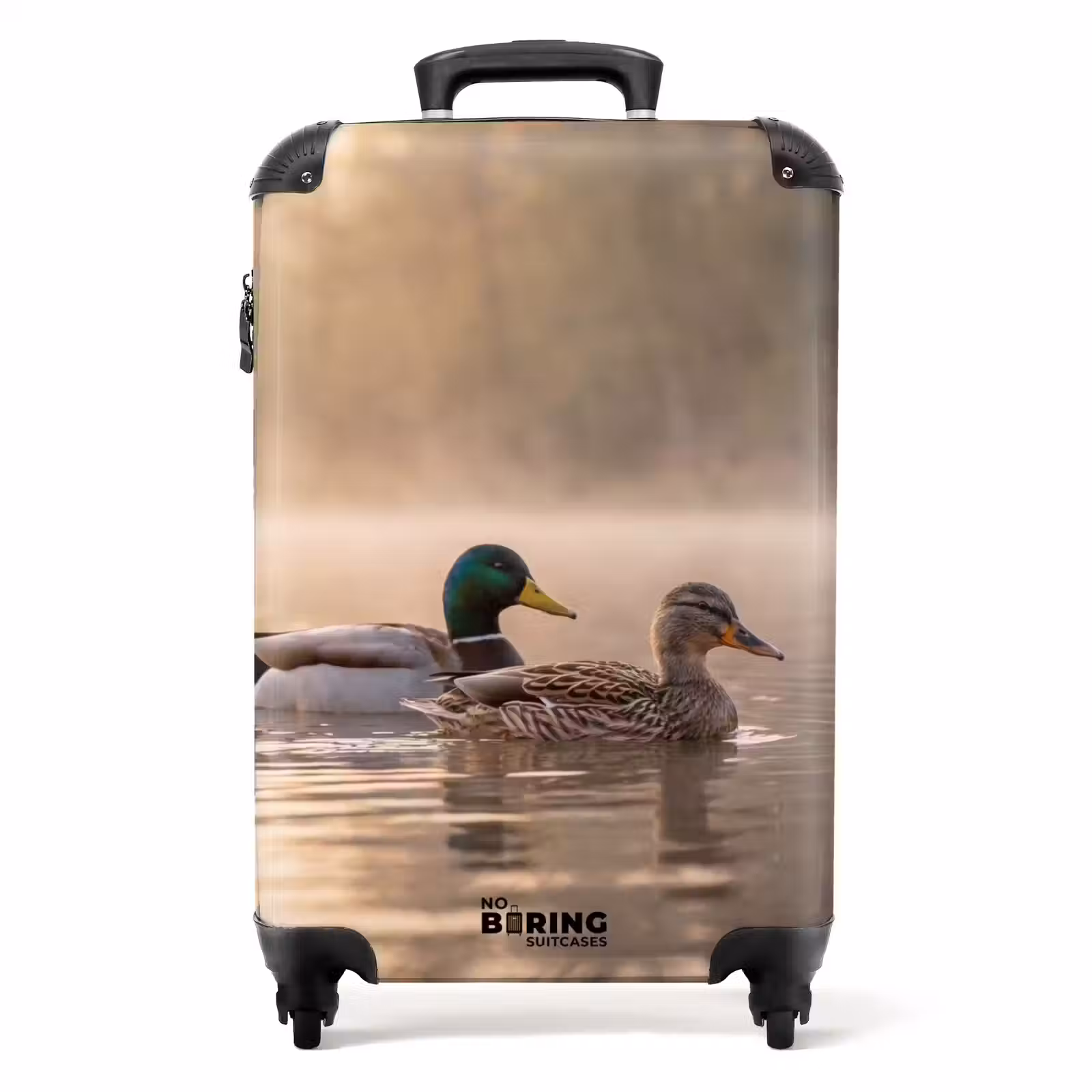 Koffer - Enten – Wasser – Nebel – Natur — 1