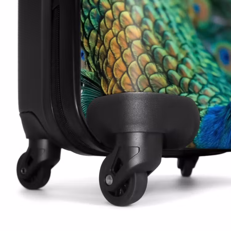 Koffer - Pfau – Federn – Blau — 7