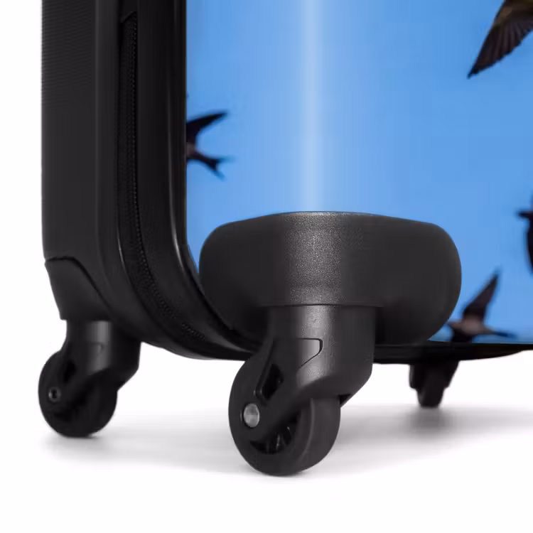 Koffer - Schwalben – Fliegen – Blau — 7