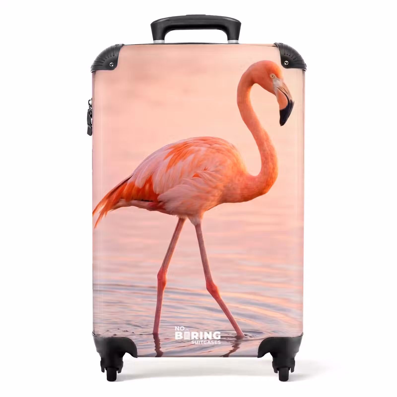 Koffer - Flamingo – Wasser – Rosa — 1