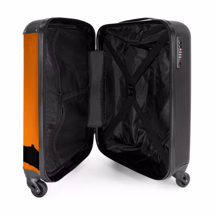 Koffer - Gier – Tak – Sonne – Orange — 5