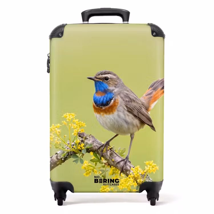 Koffer - Vogel – Ast – Natur – Bunt — 1