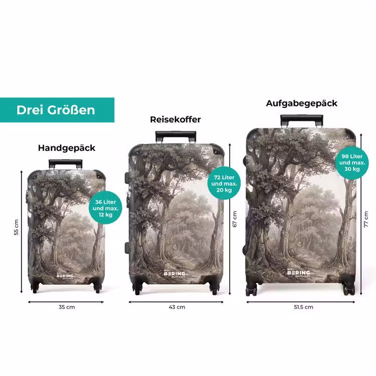 Koffer - Natur – Wald – Eiche — 3