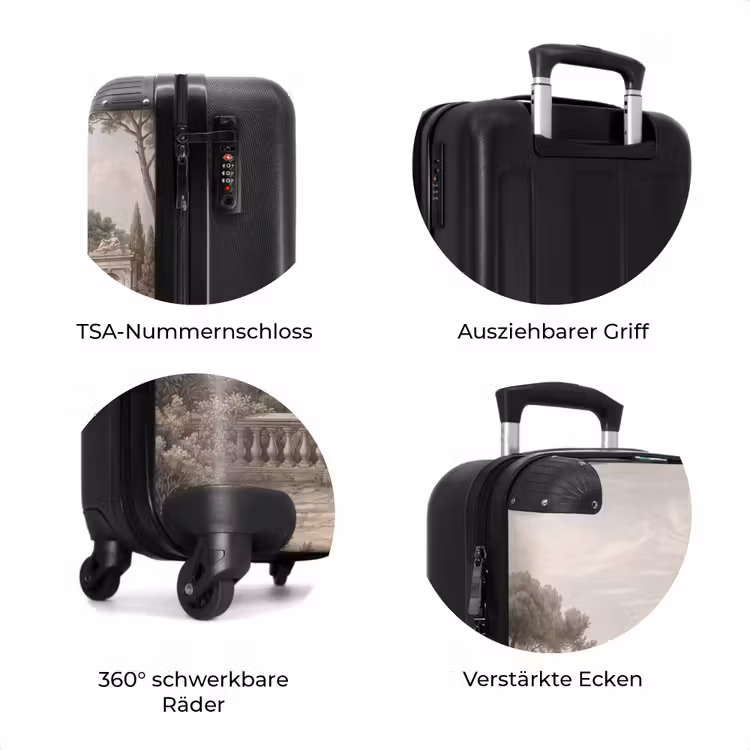 Koffer - Terrasse – Stadt – Aussicht – Fluss — 8