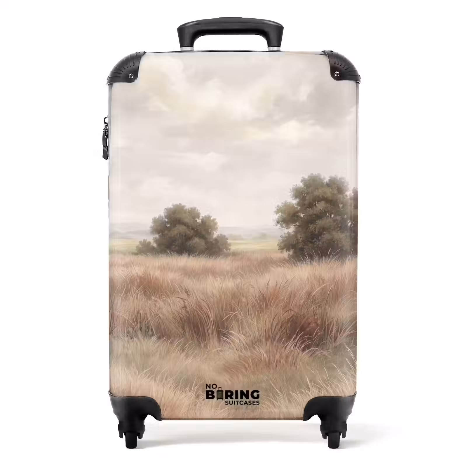 Koffer - Landschaft – Minimalistisch – Beige — 1
