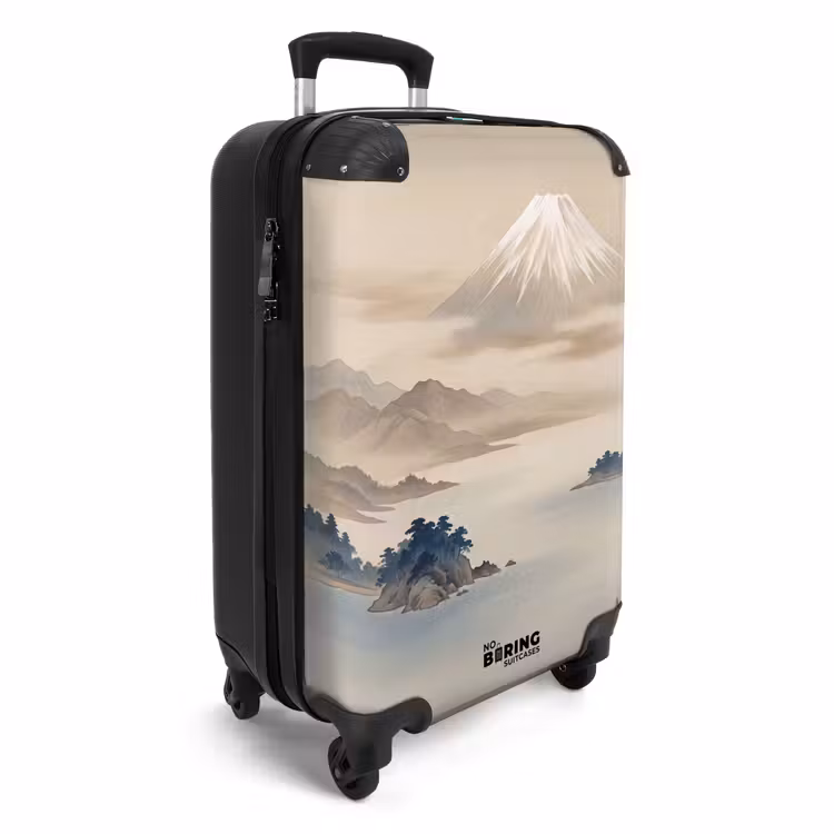 Koffer - Japanisch – Landschaft – Beige — 2
