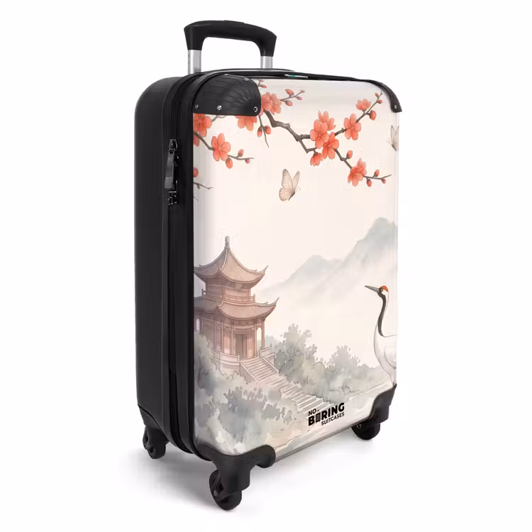 Koffer - Kranich – Asien – Klassik — 2