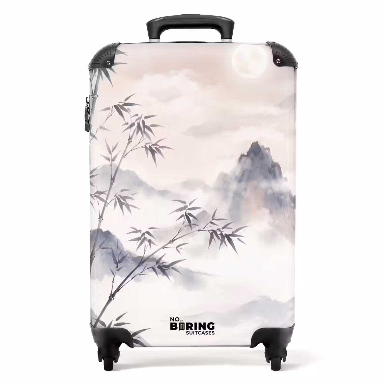 Koffer - Bambus – Asien – Grau — 1