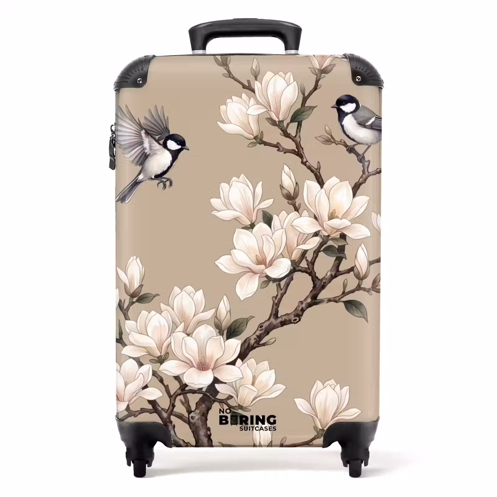 Koffer - Orientalisch – Vögel – Beige — 1