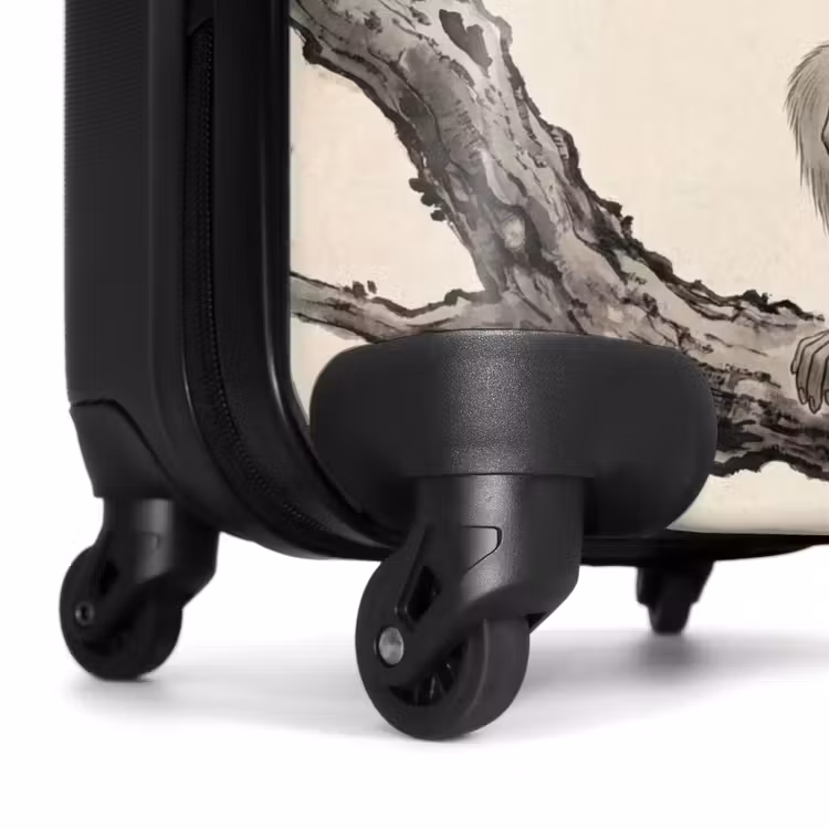 Koffer - Affe – Mond – Gold — 7