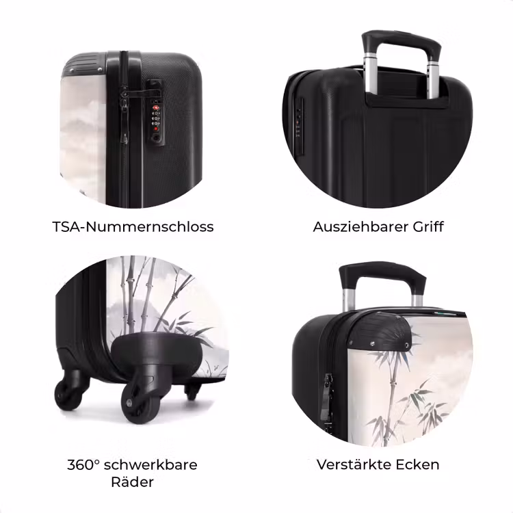 Koffer - Bambus – Asien – Grau — 8