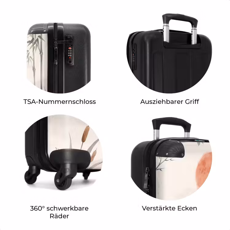Koffer - Minimalistisch – Bambus – Grün — 8