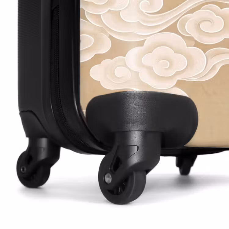 Koffer - Vögel – Fliegen – Beige — 7