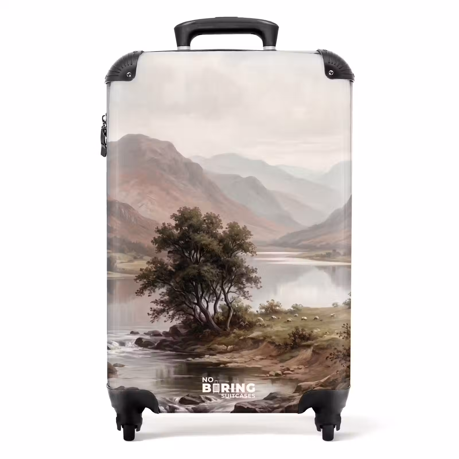 Koffer - Berglandschaft – See – Berge – Tal – Klassisch — 1
