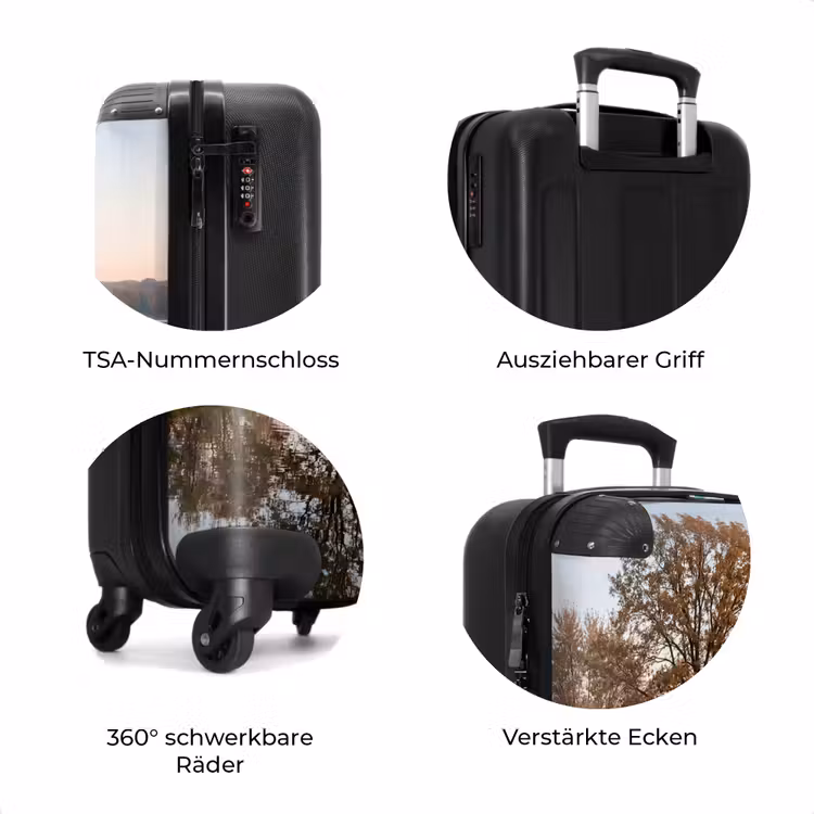 Koffer - Bäume – Spiegelung – Wasser – Sonnenaufgang – Gelassenheit — 8