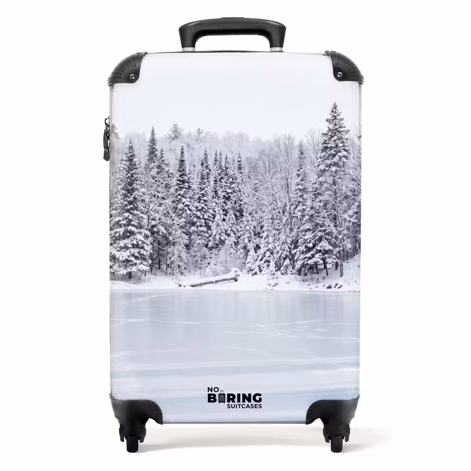 Koffer - Mehr – Kiefern – Eis – Winter – Beruhigend — 1