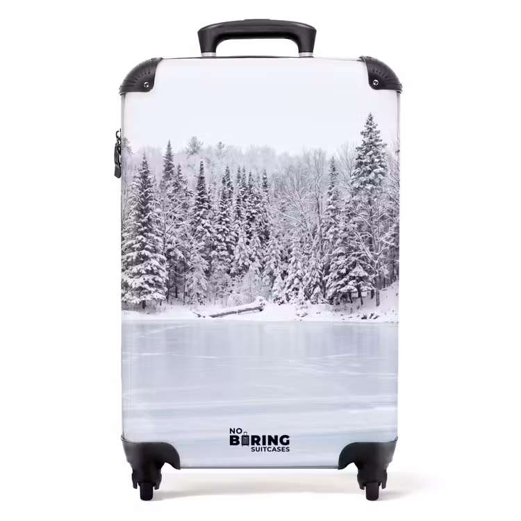 Koffer - Mehr – Kiefern – Eis – Winter – Beruhigend — 1