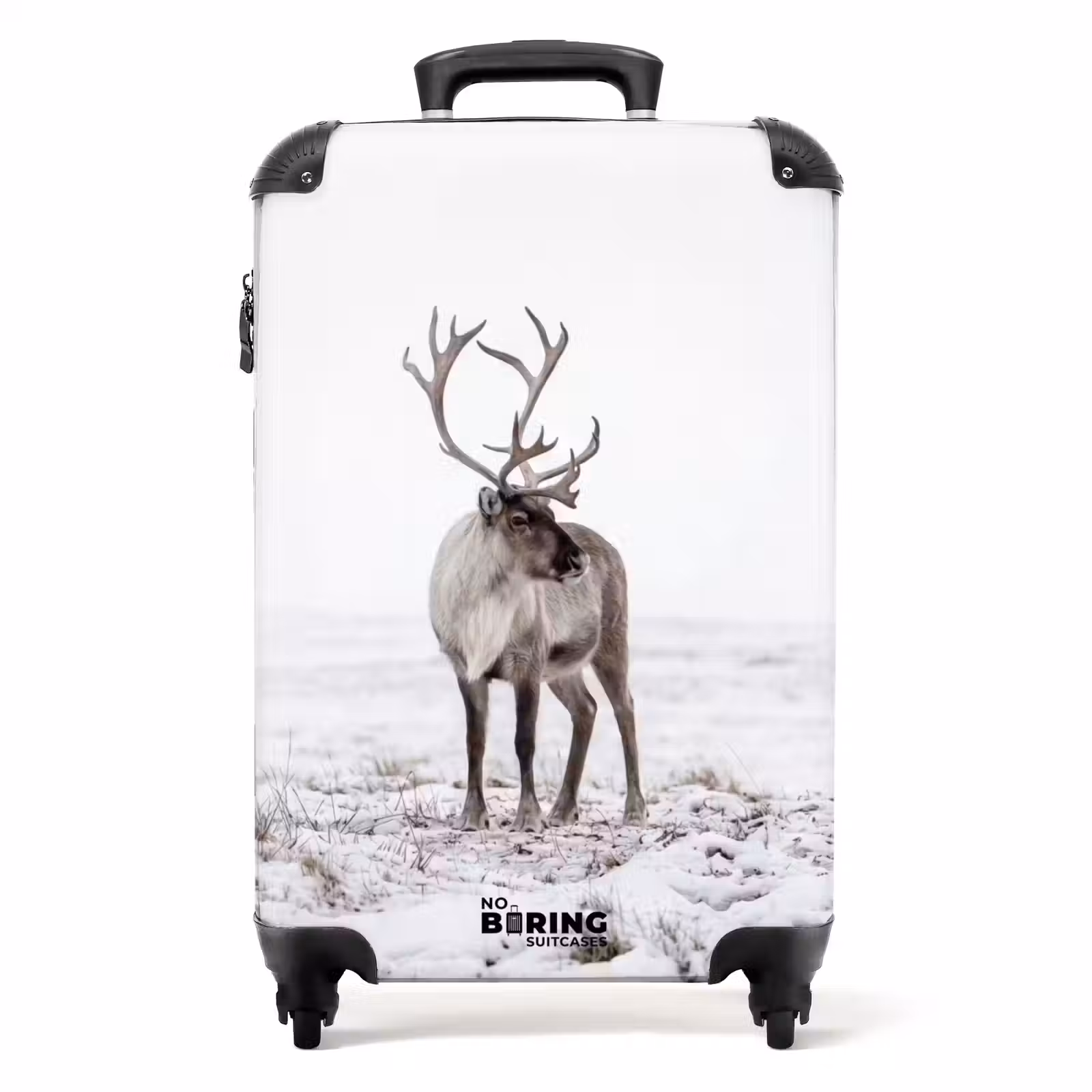 Koffer - Rentier – Geweih – Schnee – Winter — 1