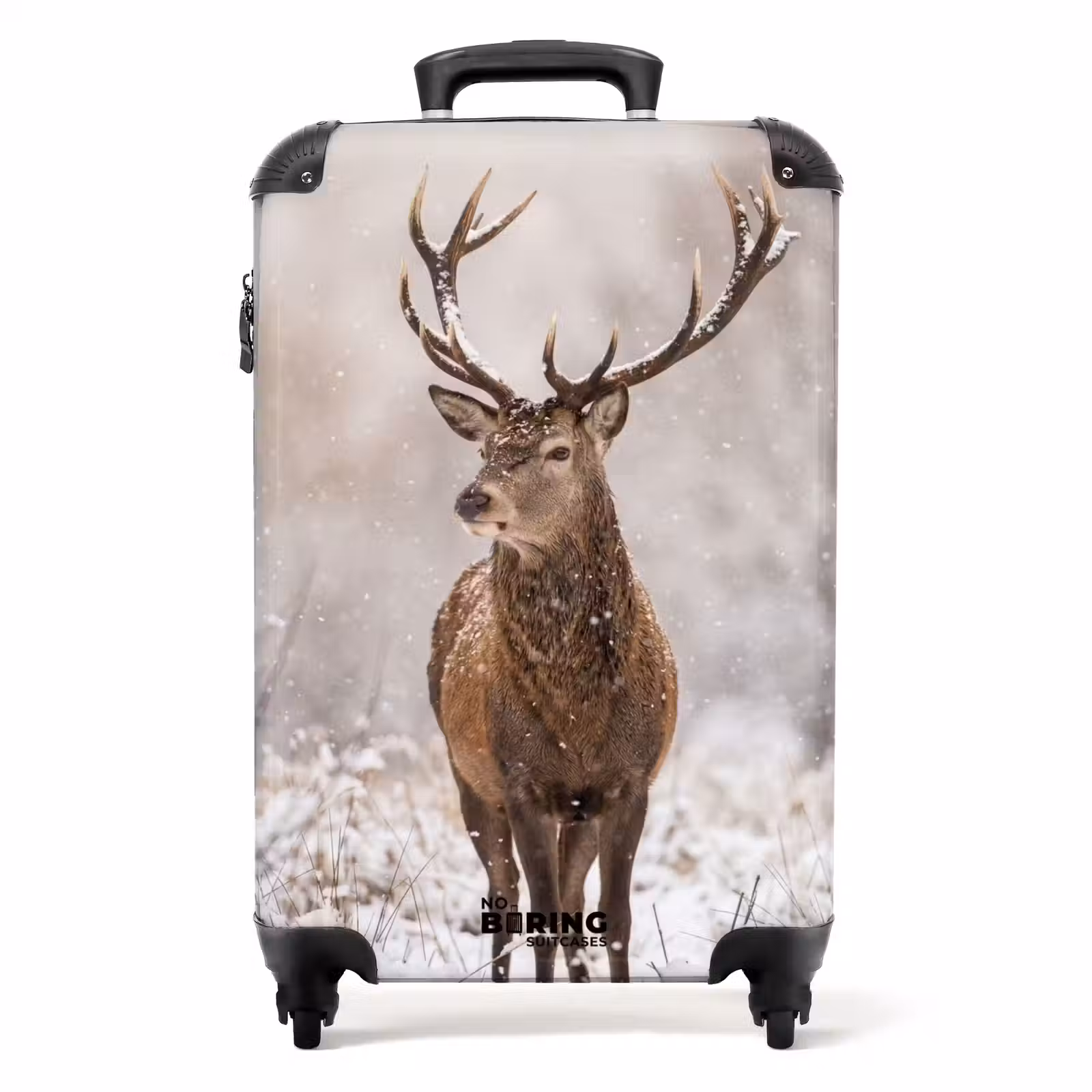 Koffer - Rotwild – Wald – Schnee – Winter – Majestätisch — 1