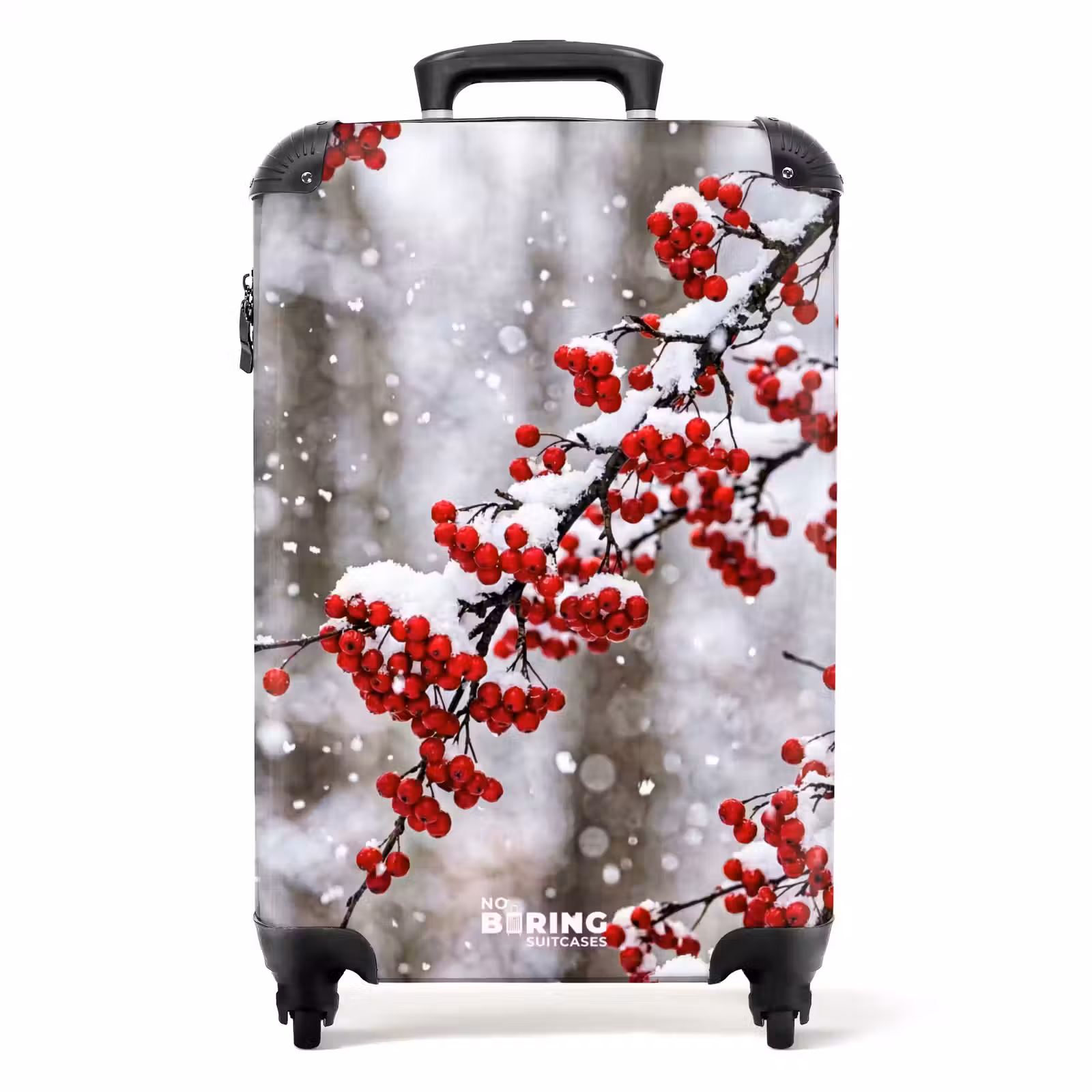 Koffer - Beeren – Zweige – Schnee – Winter – Bunt — 1
