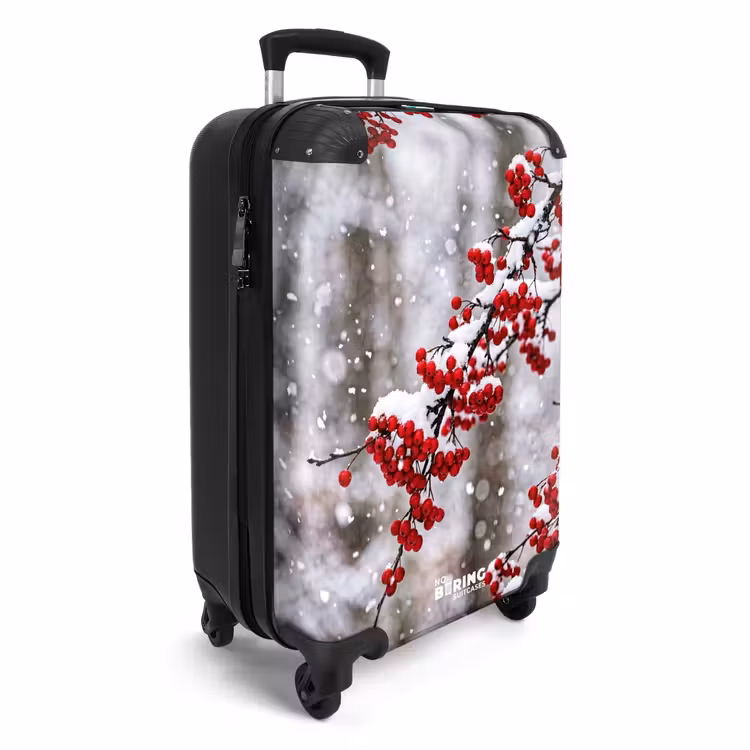 Koffer - Beeren – Zweige – Schnee – Winter – Bunt — 2