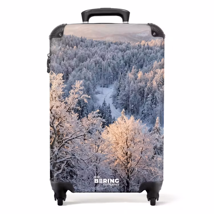 Koffer - Wald – Berge – Gold – Winter – Wärme — 1