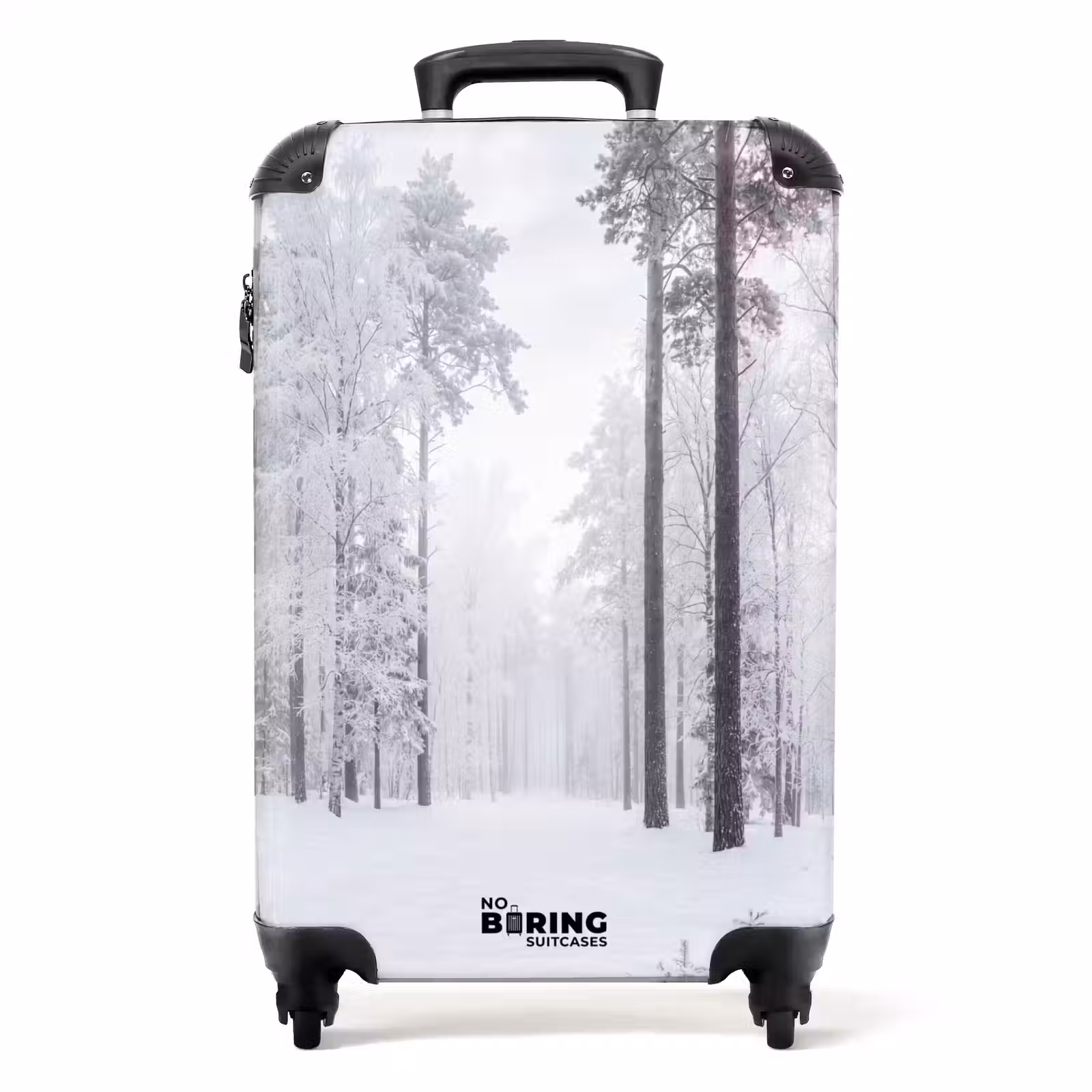 Koffer - Wald – Schnee – Weg – Winter – Stille — 1
