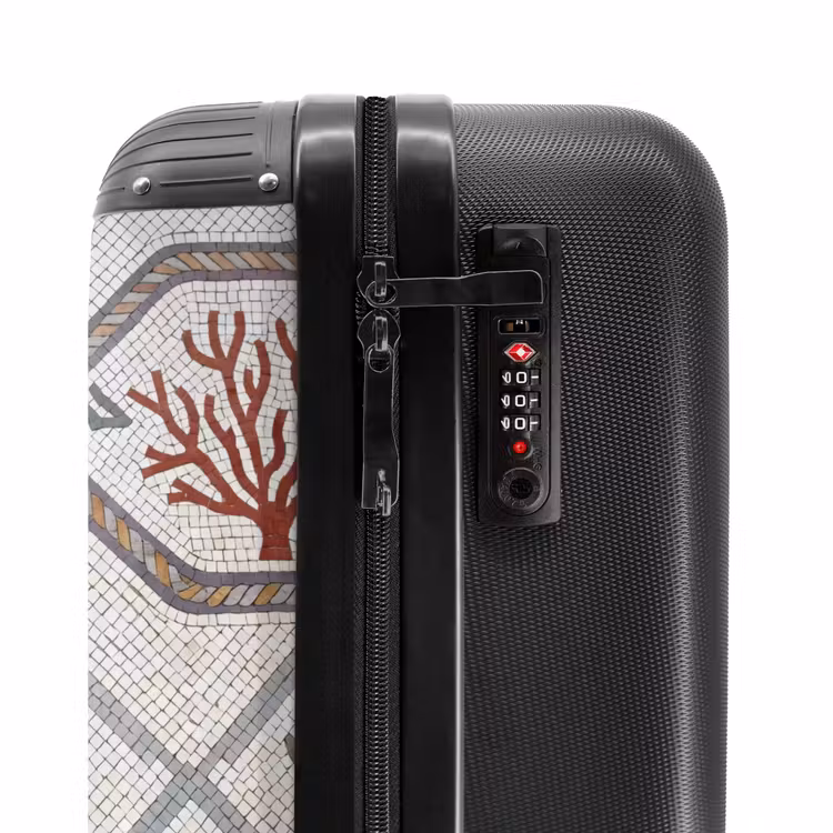Koffer - Tier – Mosaik – Meer – Klassisch – Braun — 6