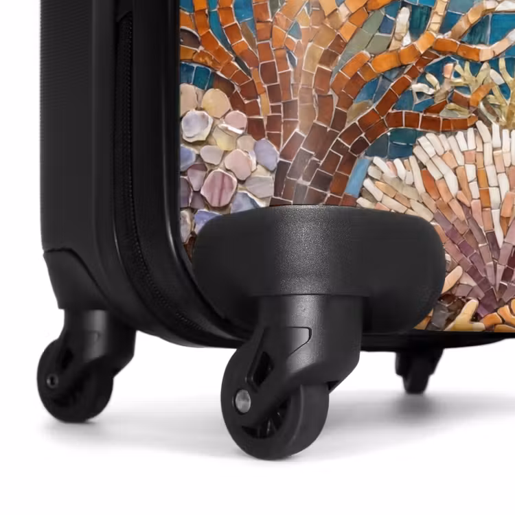 Koffer - Tiere – Mosaik – Ozean – Koralle – Blau — 7