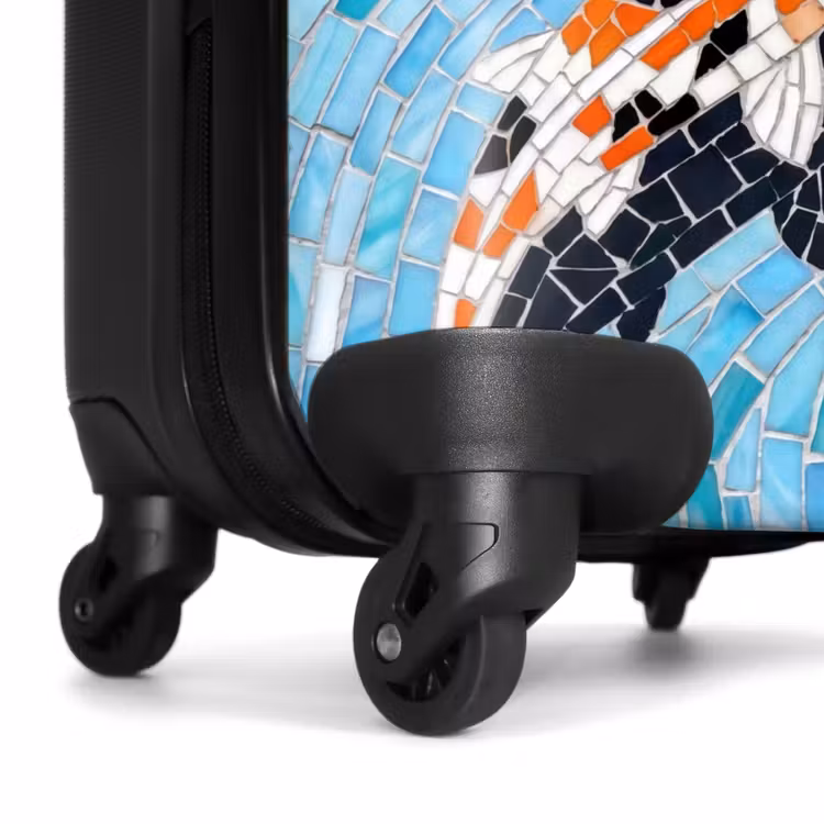 Koffer - Fisch – Wasser – Natur – Mosaik – Blau — 7