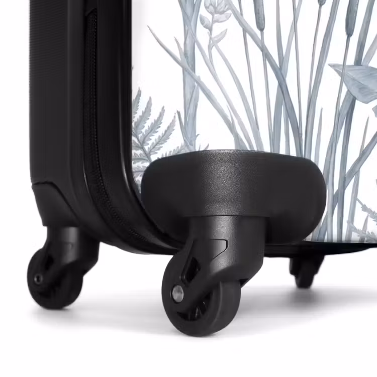 Koffer - Pflanzen – Blätter – Natur – Grau — 7