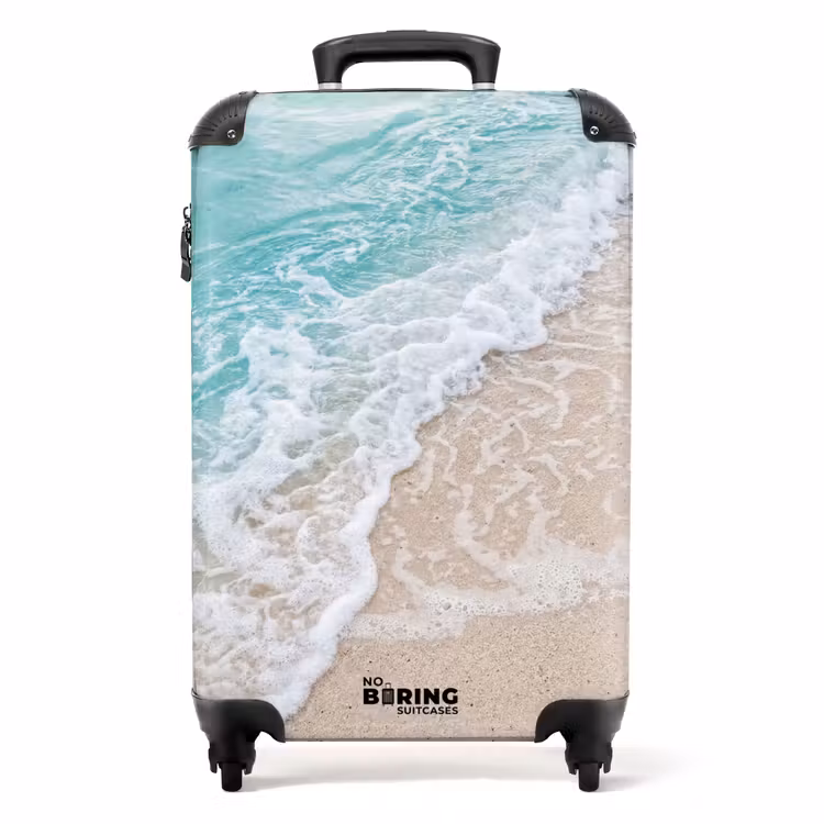 Koffer - Strand – Meer – Golf – Natur – Blau — 1