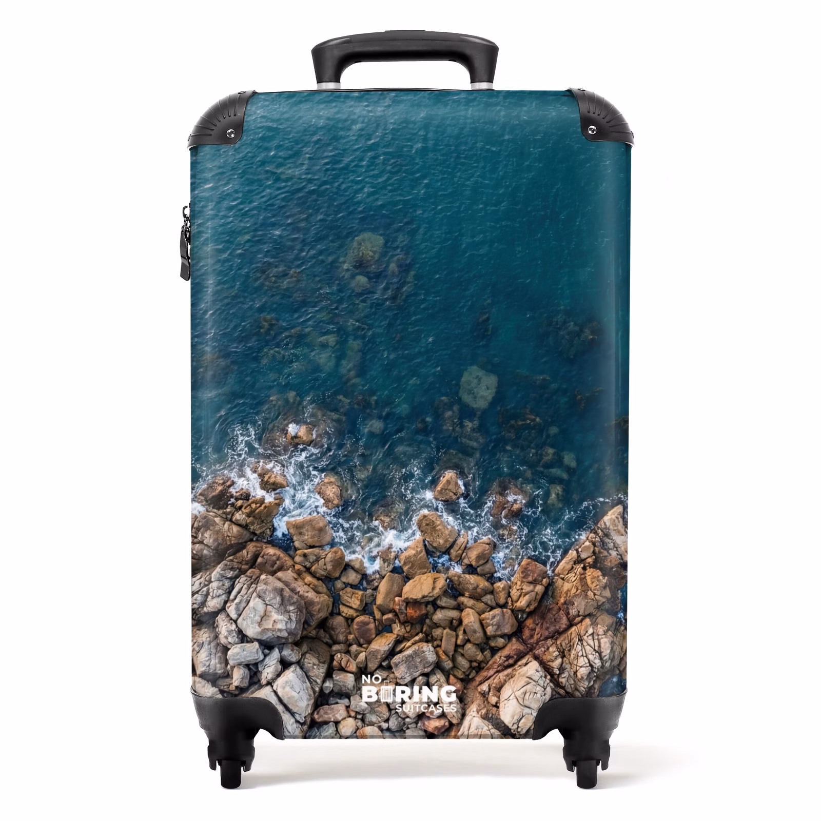 Koffer - Meer – Küstenlinie – Natur – Abstrakt – Blau — 1