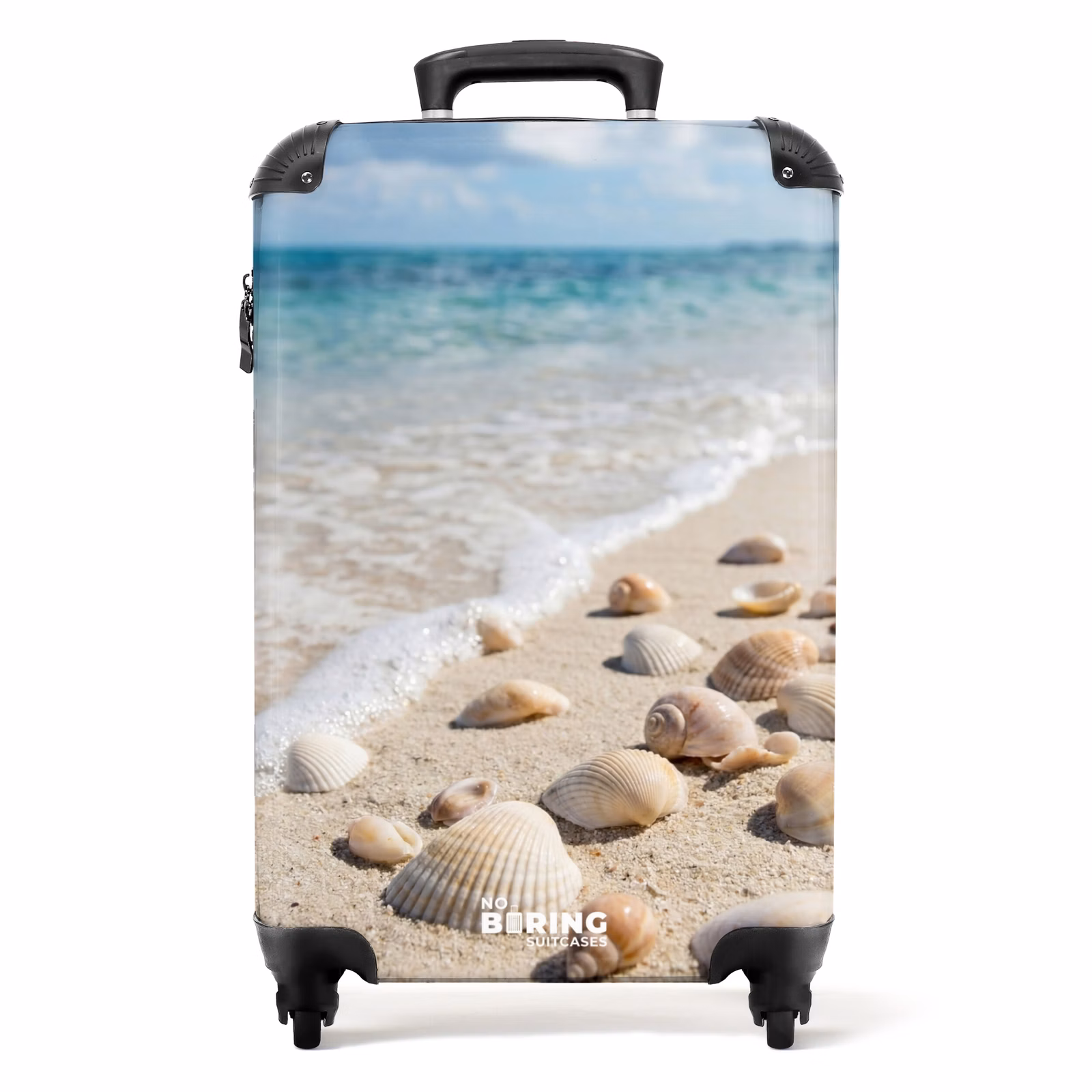 Koffer - Muscheln – Strand – Natur – Beige — 1