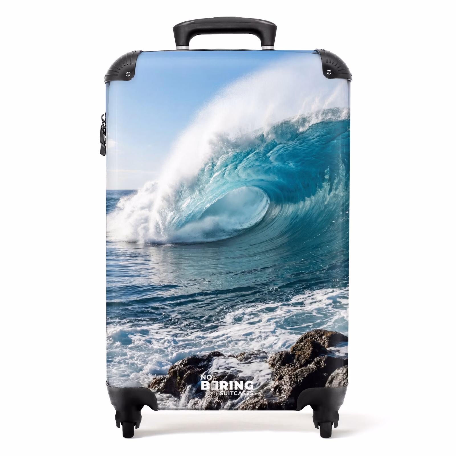 Koffer - Welle – Ozean – Brechende Welle – Wasser – Blau — 1
