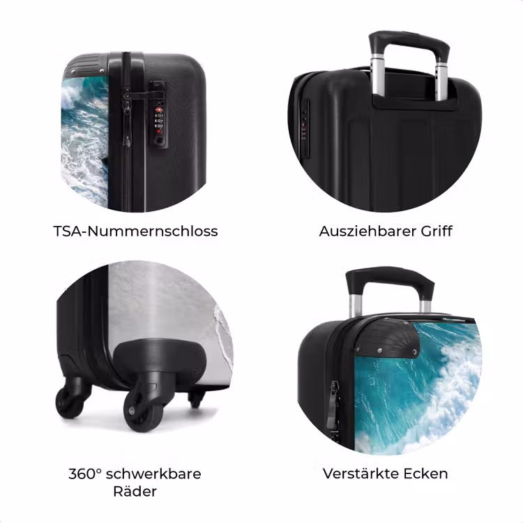 Koffer - Meer – Golf – Strand – Natur – Blau — 8