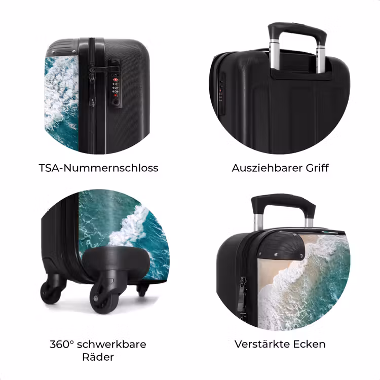 Koffer - Meer – Strand – Wellen – Natur – Blau — 8
