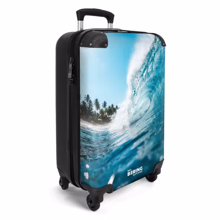 Koffer - Ozean – Wellen – Strand – Natur – Blau — 2