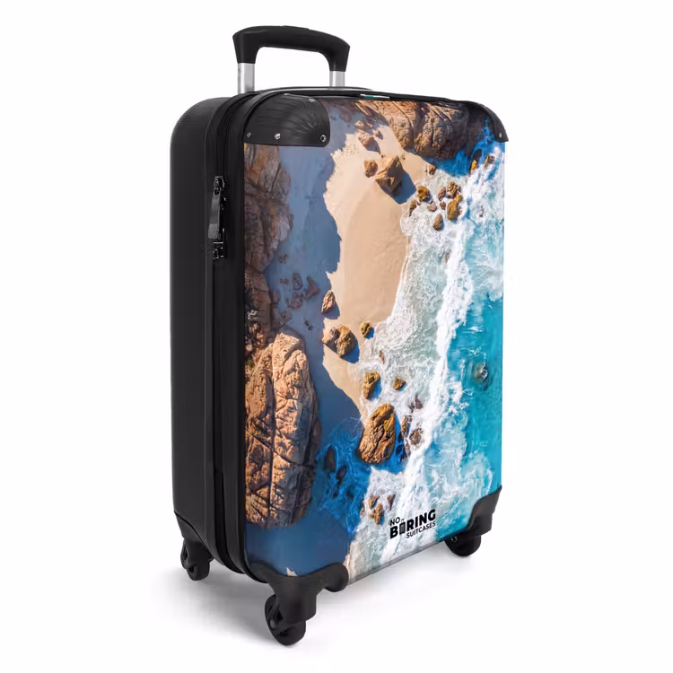 Koffer - Strand – Meer – Felsen – Natur – Blau — 2