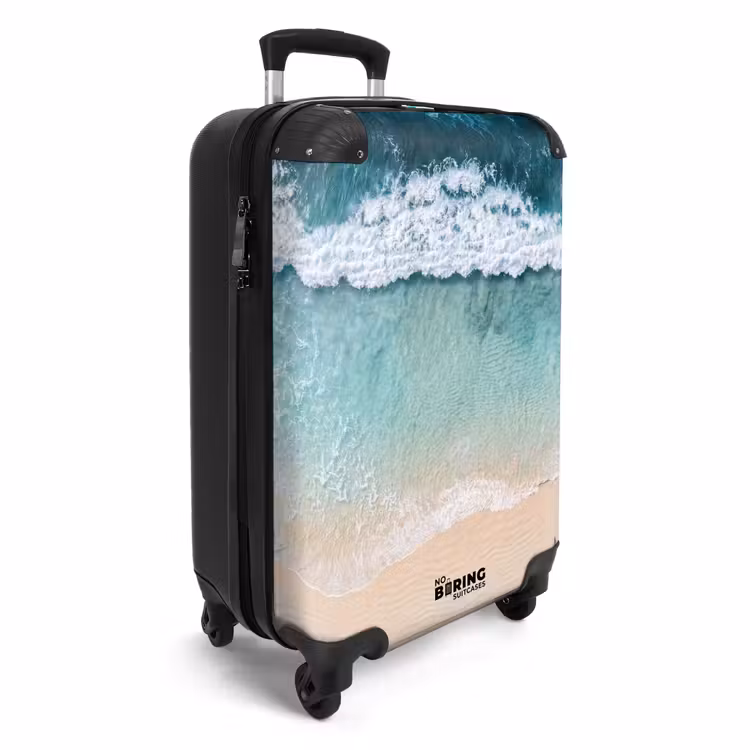 Koffer - Strand – Meer – Wellen – Natur – Blau — 2