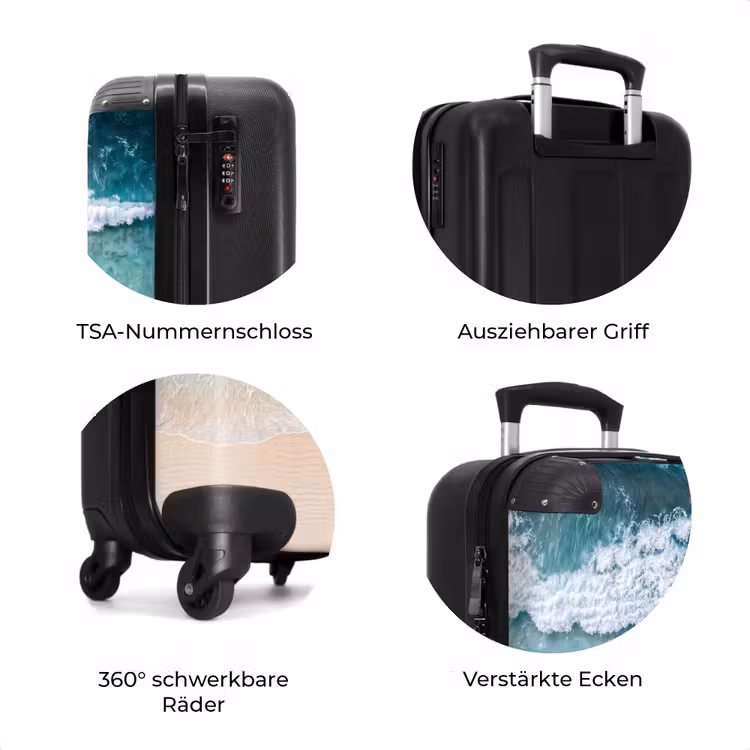 Koffer - Strand – Meer – Wellen – Natur – Blau — 8