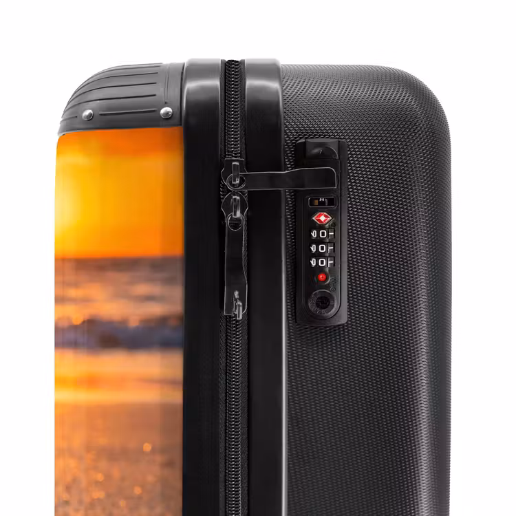 Koffer - Hummer – Strand – Natur – Sonnenuntergang – Orange — 6