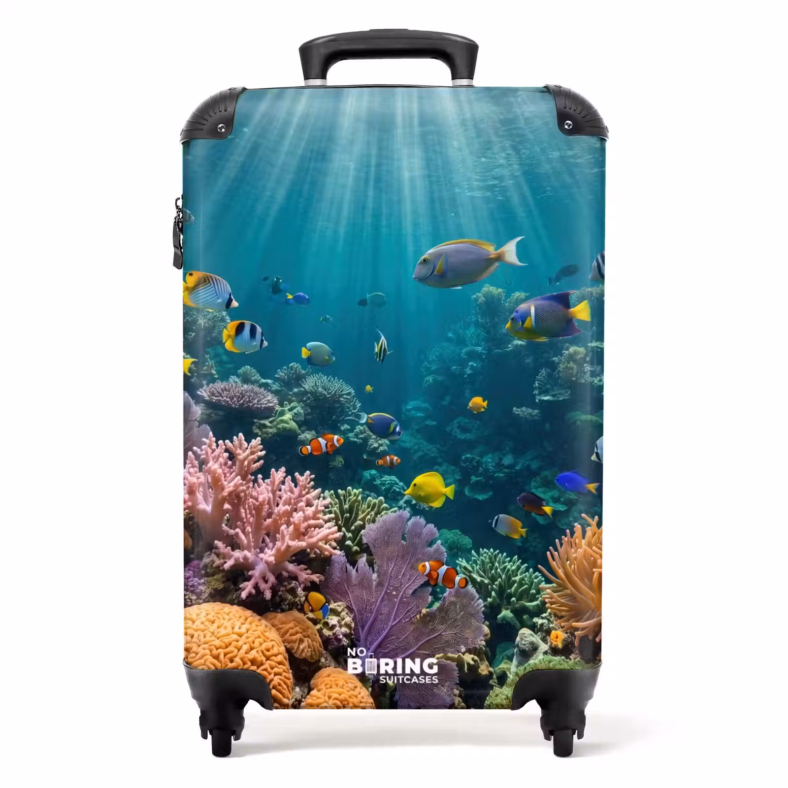 Koffer - Fisch – Koralle – Ozean – Natur – Farbenfroh — 1