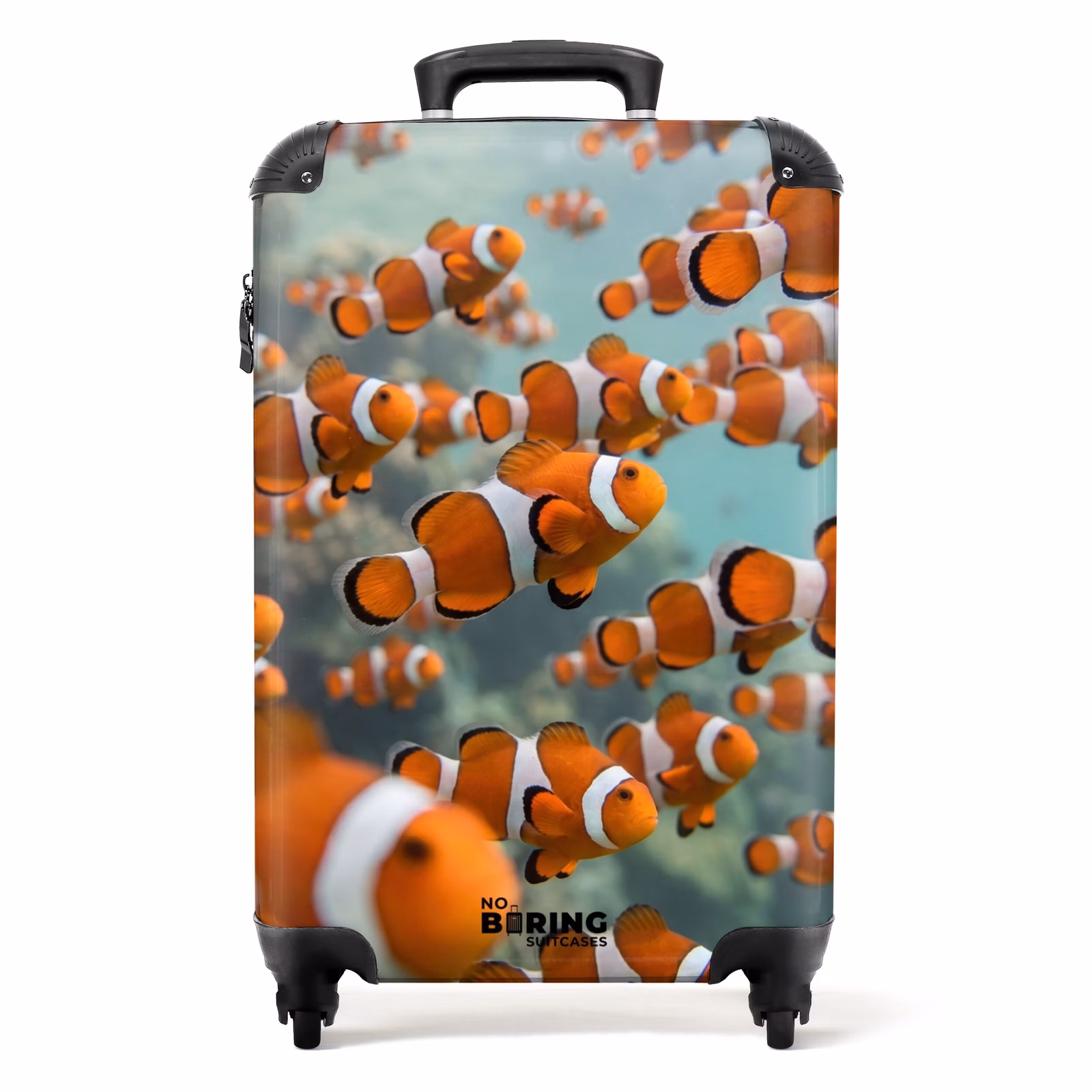 Koffer - Fisch – Schwarm – Unterwasser – Tiere – Orange — 1