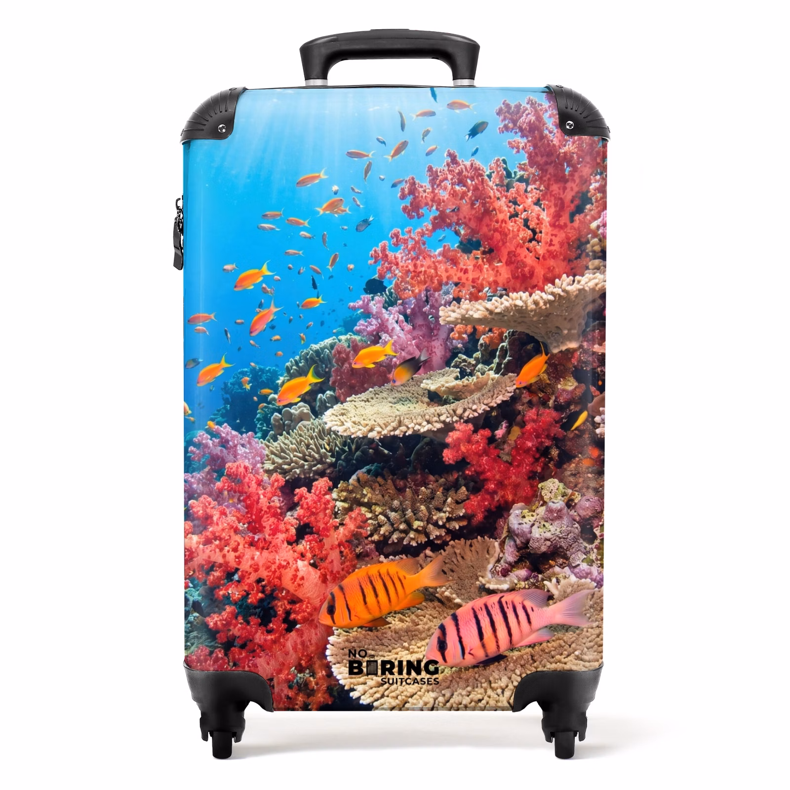 Koffer - Korallenriff – Fische – Unterwasser – Tropisch – Rot — 1
